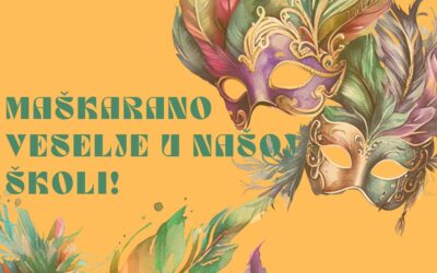 Maškarano veselje u našoj školi!