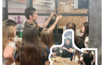 Likovna grupa u posjetu Reciklažnom centru Maritimo Recycling