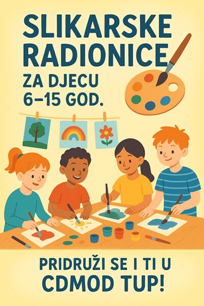 Slikarske radionice nastavljaju se i ovog tjedna u Centru!