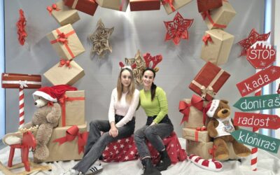 Božićni kutak za fotografiranje