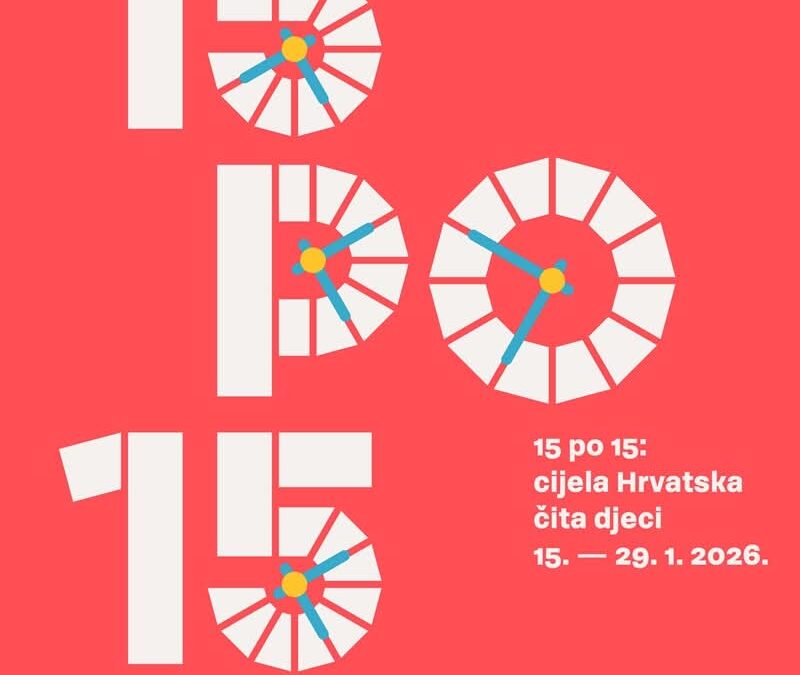 Pridružimo se čitalačkom izazovu „15 po 15: cijela Hrvatska čita djeci”!