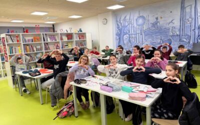 Valentinovski sat u školskoj knjižnici