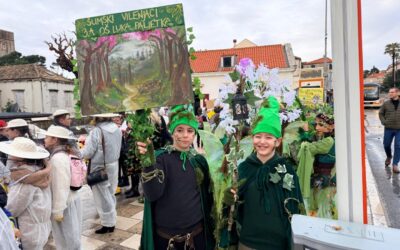 Maškarani školski dan: Prva mjesta zasjala na Stradunu